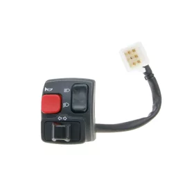   Baloldali kormánykapcsoló (index, reflektor/tompított fényszóró, duda) - MBK Booster NG, Yamaha BWs NG, Jog R, Slider