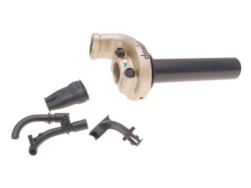 Domino KRE 03 off-road univerzális titán színű gyorsgázkar 2.6°/45mm