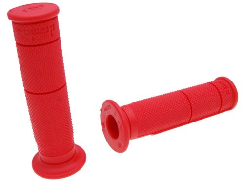 Domino 22mm piros gumi kormánymarkolat szett hüvelykujjas gázkarhoz - quad, ATV