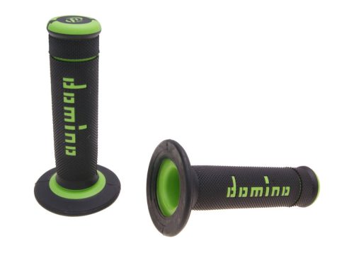 Domino A190 off-road fekete/zöld kormánymarkolat szett