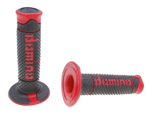 Domino A260 off-road fekete/piros kormánymarkolat szett