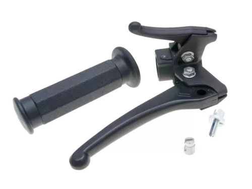 Baloldali fékkar dekompresszor karral és markolattal - Piaggio Boxer, Bravo, Ciao, SI -1988