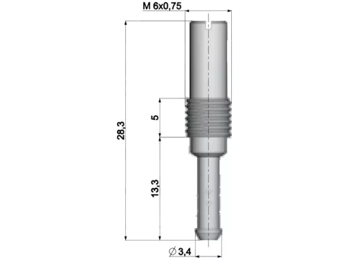 Keihin PWK karburátor alapjárati fúvóka - 40
