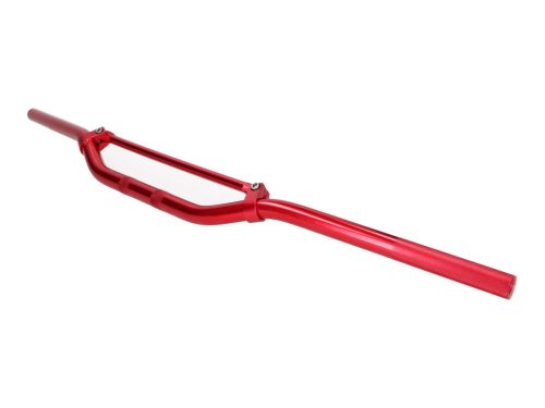 Enduro alumínum merevített kormány 22mm - 820mm - piros