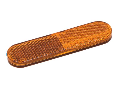 Öntapadós narancssárga fényvisszaverő prizma 95x25mm