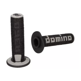 Domino A360 off-road fekete/szürke kormánymarkolat szett