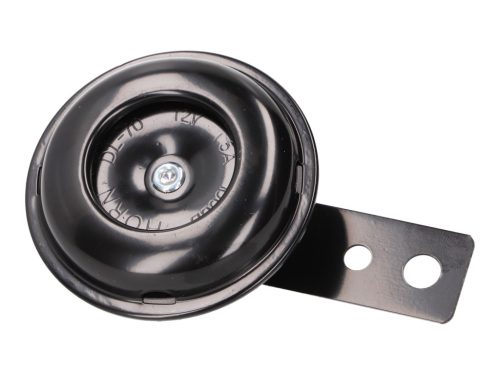 12V DC 65mm fekete duda/kürt