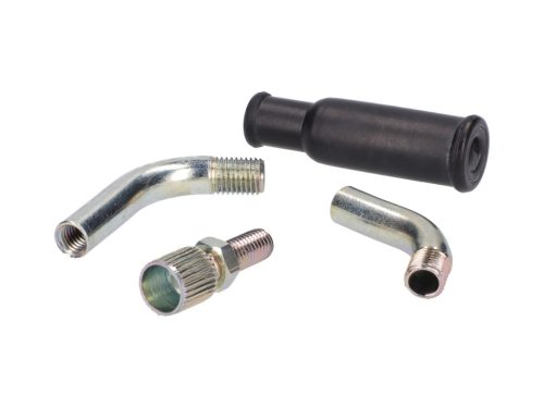 Dellorto 60°, 70°-os gázbowden könyök adapter - PHBG, PHBL, PHBH, PHF, PHM karburátorokhoz