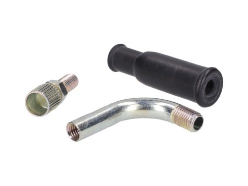 Dellorto 90°-os gázbowden könyök adapter - PHBG, PHBL, PHBH, PHF, PHM karburátorokhoz