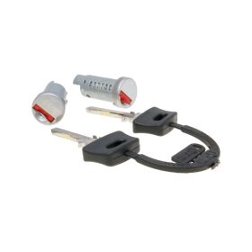   2 betétes zárszett - Piaggio ZIP, TPH, NRG, SKR, Free, Sfera, Vespa PX, PK, P, Cosa