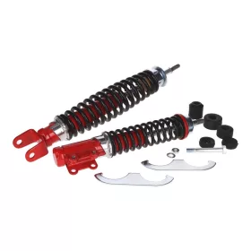   Carbone Sport piros/fekete első, hátsó lengéscsillapító (teleszkóp) szett - Vespa PK 50 1990-, PK 80/100/125