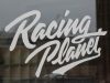 sticker Racing Planet 200x115mm white