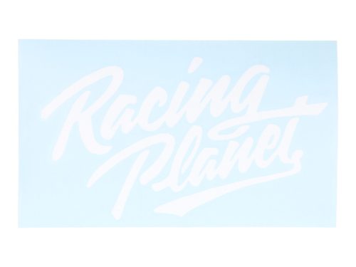 sticker Racing Planet 200x115mm white