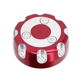   Alumínium eloxált piros tanksapka - Aprilia RX 50, SX 50, Derbi Senda R, Senda SM, Gilera SMT 50, RCR 50