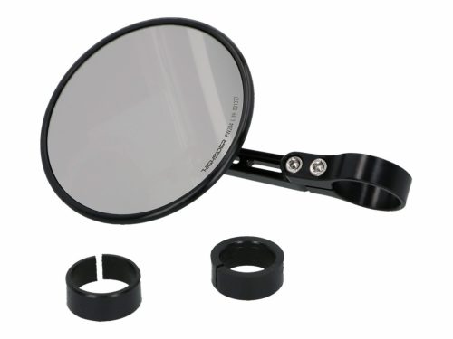 Highsider Montana II fekete kormányvég tükör