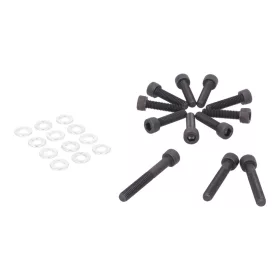 Fekete variátorfedél csavar szett - Minarelli