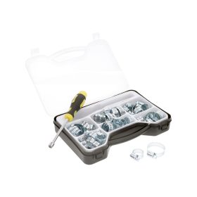 50 darabos csőbilincs készlet + 8mm-es csavarhúzó