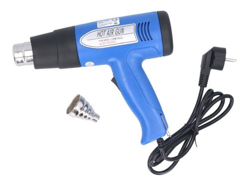 Hőlégfúvó 1500W/230V DE, 2 állású 300L/perc 350C és 500L/perc 550C