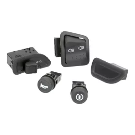   Kapcsoló szett (reflektor/tompított fényszóró, index, duda, indítás) - Piaggio Zip 2000-