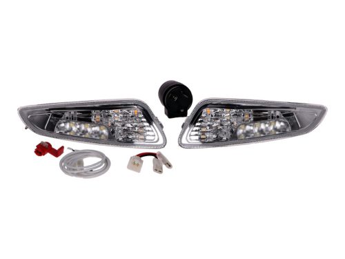 Power1 LED első index szett nappali menetfénnyel - Vespa Primavera, Sprint, Elettrica