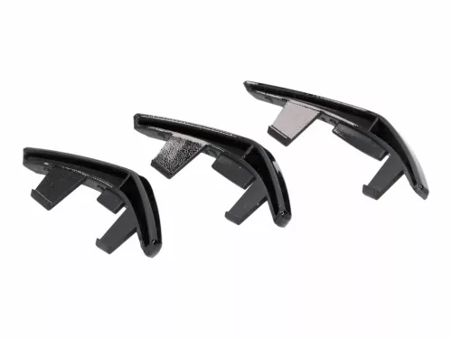 Power1 fényes fekete szellőzőrács lap szett - Vespa Primavera, Sprint 2013-2019