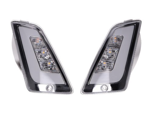 Power1 fehér LED első index szett nappali menetfénnyel - Vespa GT, GTL, GTV, GTS 125-300