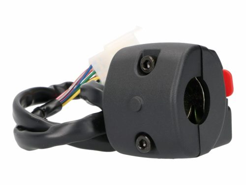 OEM baloldali kormánykapcsoló (index, reflektor/tompított fényszóró, duda) - Rieju MRT 50, 125 E4 2018-