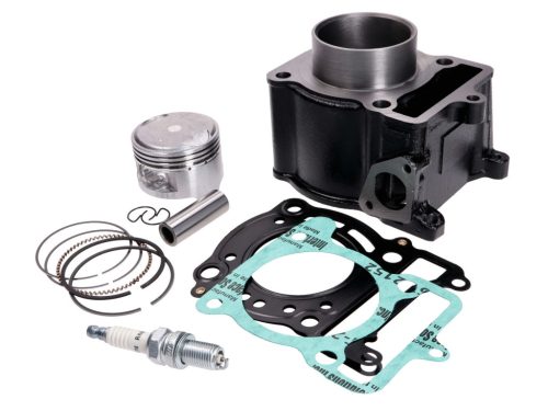 Henger szett 125cc 53,7mm Yamaha Majesty, Teos, Benelli Velvet, Madison, Italjet Jupiter, Malaguti F12, MBK Skyliner LC 125 4T 2V, Benelli Velvet, Madison, Italjet Jupiter, Malaguti F12, MBK Skyliner LC 125 4T 2V