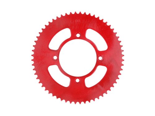 Piros hátsó lánckerék 60 fog 420-as lánchoz - Beta RR 50 Enduro/Motard E4 18-
