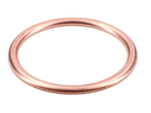 28x34mm-es kipufogó réztömítés - Simson S50, S51, S53, S70, S83, SR50, SR70, Schwalbe, Sperber, Spatz, Habicht, Star