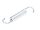 Krómozott fékpofa rugó - Simson S50, S51, S53, S70, S83, KR51/1 Schwalbe, KR51/2 Schwalbe, SR50, SR80