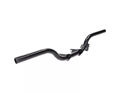 Fekete lábtartó rúd oldalsztender rögzítőponttal - Simson S50, S51, S70, S53, S83