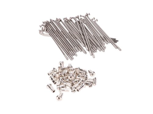 Rozsdamentes acél kerék küllő készlet 143.5mm hosszú, M3,5-ös niplikkel, 16'-os kerékhez - Simson S50, S51, S53, S83, Schwalbe, Sperber, Habicht