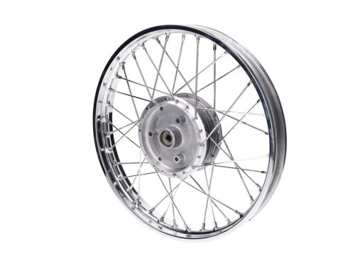 1.50x16'-os küllős krómozott acélfelni - Simson KR51/1, KR51/2 Schwalbe, S50, S51, S53, S70, S83, SR4-1 Spatz, SR4-2 Star, SR4-3 Sperber, SR4-4 Habicht, Duo
