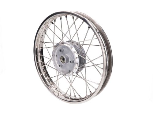 1.60x16'-os küllős rozsdamentes acélfelni - Simson KR51/1, KR51/2 Schwalbe, S50, S51, S53, S70, S83, SR4-1 Spatz, SR4-2 Star, SR4-3 Sperber, SR4-4 Habicht, Duo