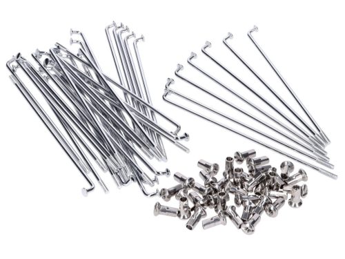 küllőkészlet 143,5mm M3,5 16 inch krómozott Simson S50, S51, S53, S70, S83, KR50, KR51/1, KR51/2 Schwalbe, Sperber, Habicht, Star, S50, S53, S70, S83, KR50, KR51/1, KR51/2