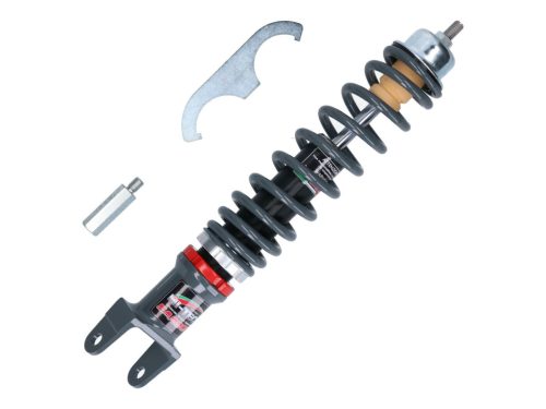 Hátsó lengéscsillapító Carbone Sport RS 340-365mm állítható magasságú Vespa Largeframe-hez
