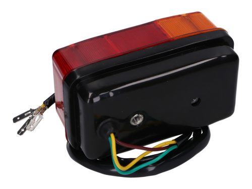 Hátsó lámpa komplett, kábellel együtt Vespa APE P50, CAR, APE 400, 401, 501, 601, APE 400, 401, 501, 601 modellekhez.