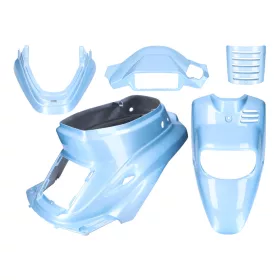   Védőburkolat készlet Hawaii kék 5 darab MBK Booster -2004, Yamaha BWS -2004 számára