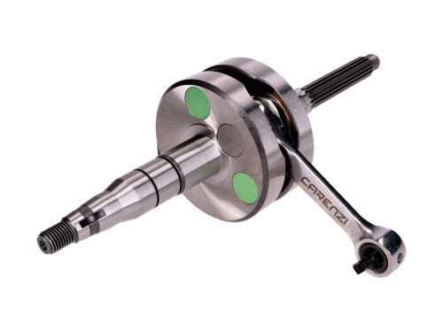 Carenzi Evolution forgattyús tengely Minarelli horizontális AC, LC Adly, Aeon, Aprilia, Benelli, Beta, Hercules, KTM, MBK, Malaguti, Yamaha, KTM, MBK, Malaguti, Yamaha