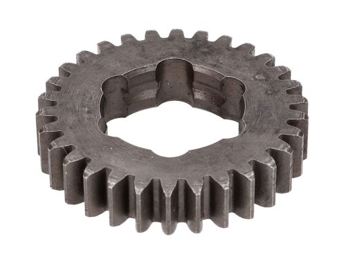 üresjárat 30 fogú 4. fogaskerék 4 sebességes sebességváltó / 2. hosszú áttétel Simson S51, S53, S70, S83, SR50, SR80, KR51/2 Schwalbe modellekhez.