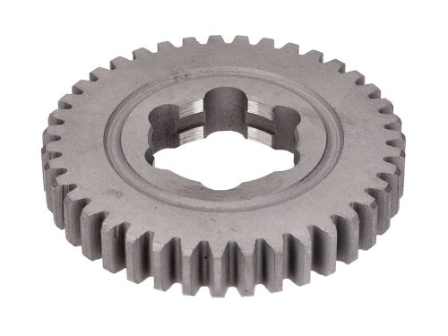 üresjárat 39 fogú 2. fogaskerék 3 sebességes sebességváltó Simson S51, S53, S70, S83, SR50, SR80, KR51/2, M531, M541, M741, M531, M541 sebességváltókhoz.