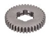 üresjárat 39 fogú 2. fogaskerék 3 sebességes sebességváltó Simson S51, S53, S70, S83, SR50, SR80, KR51/2, M531, M541, M741, M531, M541 sebességváltókhoz.