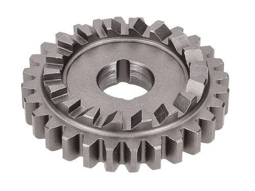 Kick starter kerék 28 fogú 3-, 4 sebességes váltó Simson S51, S53, S70, S83, SR50, SR80, KR51/2, M531, M541, M741, M531, M541, S53, S53, S70, S83, SR50, SR80, KR51/2, M531, M541, M741