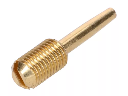 Üresjáratbeállító csavar 16N1 karburátor Simson S50, SR4, KR51/1 Schwalbe, Star, Sperber, Spatz, Habicht számára