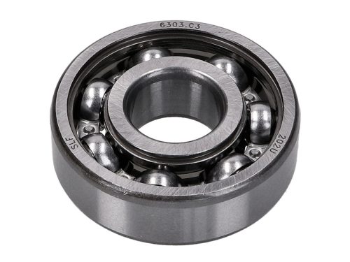 SLF 6303 C3 golyóscsapágyazott forgattyústengely Simson S50, SR4-1, SR4-2, SR4-3, SR4-4 KR50/1 Schwalbe, Star, Sperber, Spatz, Habicht, Spatz, Schwalbe, Star, Sperber, Spatz, Habicht