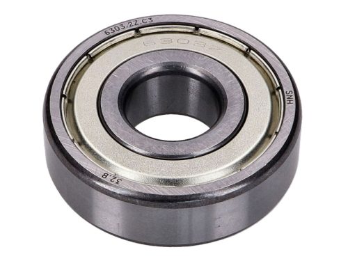 Golyóscsapágy SNH 6303.2Z.C3 zárt láncos kerék Simson S50, S51, S53, S83, SR50, SR80, SR4-1, SR4-2, SR4-3, SR4-4 KR50/1, KR51/2 Schwalbe, Star, Sperber, Spatz, Habicht, Star, Sperber, Spatz, Spatz, Habicht