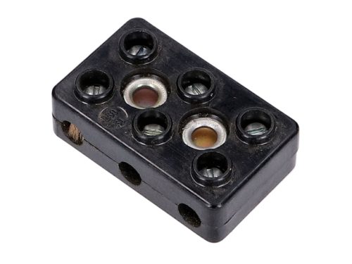 3-szoros kábelcsatlakozó csavaros csatlakozással Simson S51, SR50, SR80 modellekhez