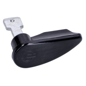   Gyújtáskulcs fekete a Simson SR4-1, SR4-2, SR4-3, SR4-4, KR50, KR51/1, KR51/2 Schwalbe, Star, Sperber, Spatz, Habicht modellekhez.