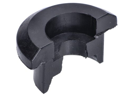 Félhéj lengéscsillapító fekete Simson S50, S51, SR4-1, SR4-2, SR4-3, SR4-4, KR51/1, KR51/2 Schwalbe, Star, Sperber, Spatz, Habicht, Star, Sperber, Spatz, Habicht